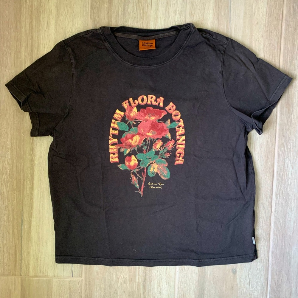 Rhythm Vintage cropped tee